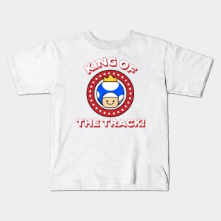 King of The Track Go Karts Kids T-Shirt